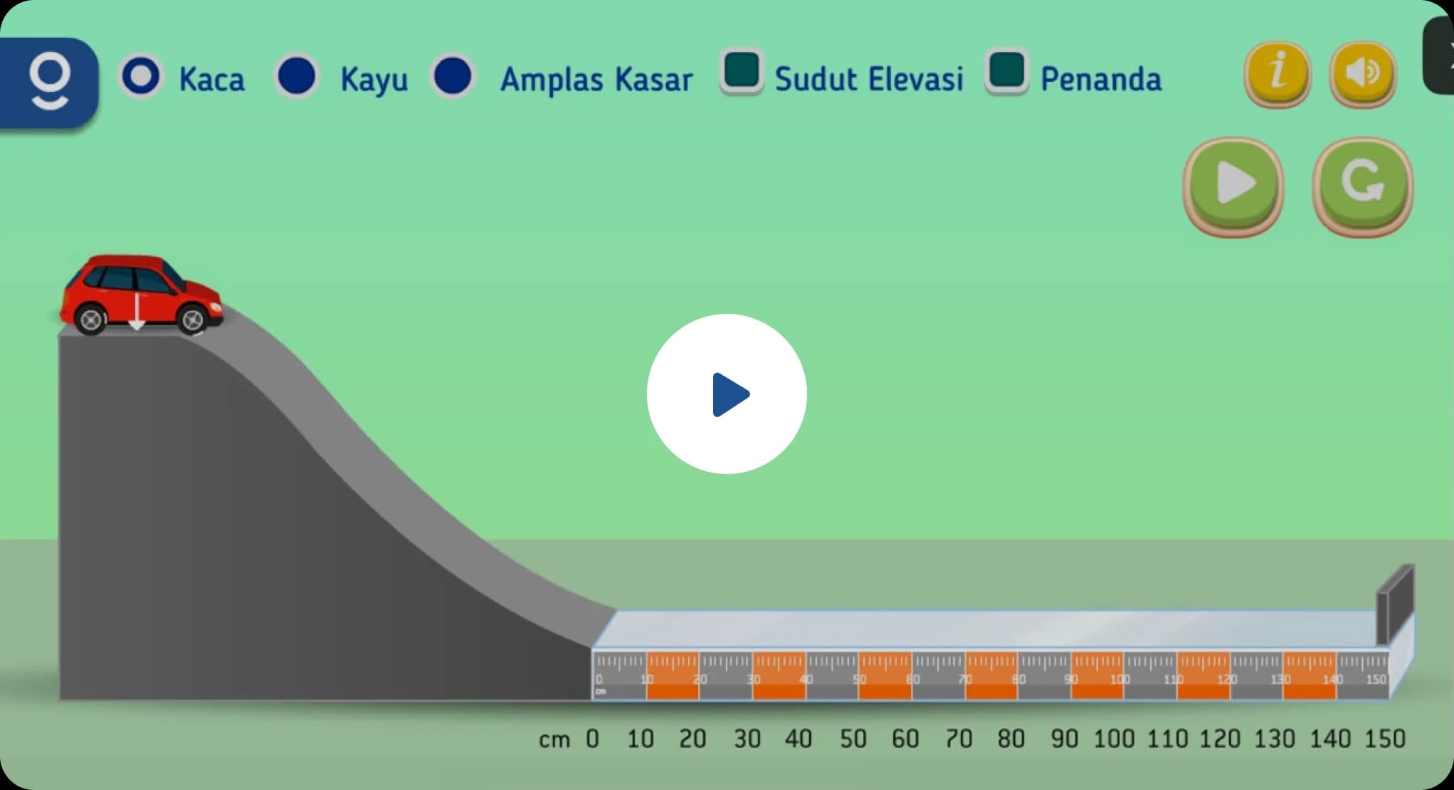 Permainan simulasi fisika Intelecto