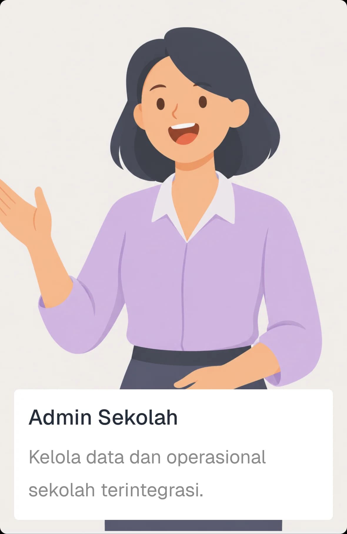Ilustrasi Admin Sekolah