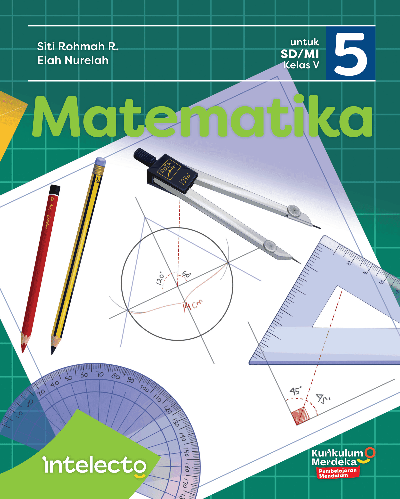 Sampul Matematika untuk SD/MI Kelas V - Intelecto Erlangga